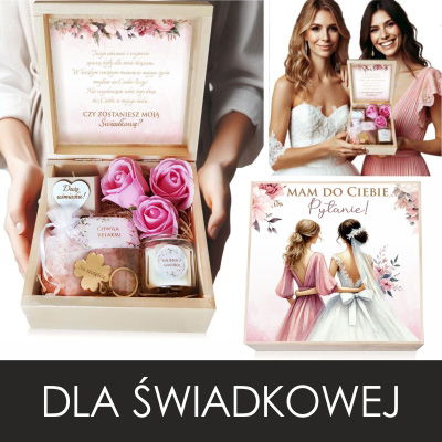 prezent dla świadkowej team bride